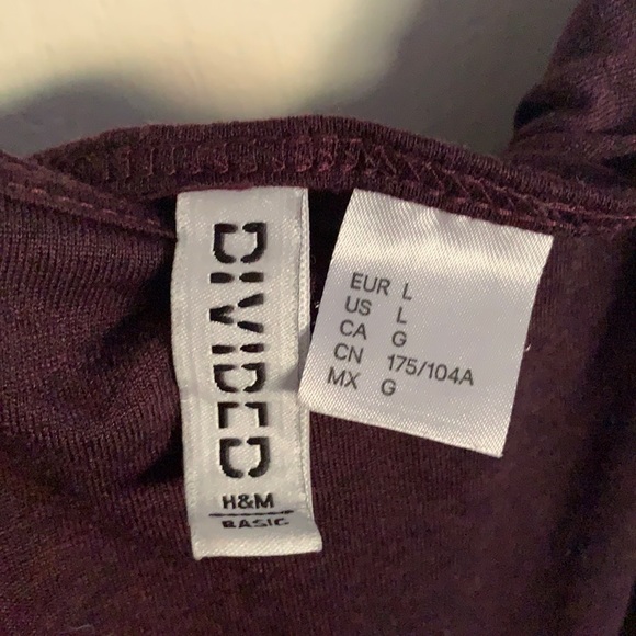 Maxi Plum Purple Spaghetti straps SIZE L - Picture 5 of 5